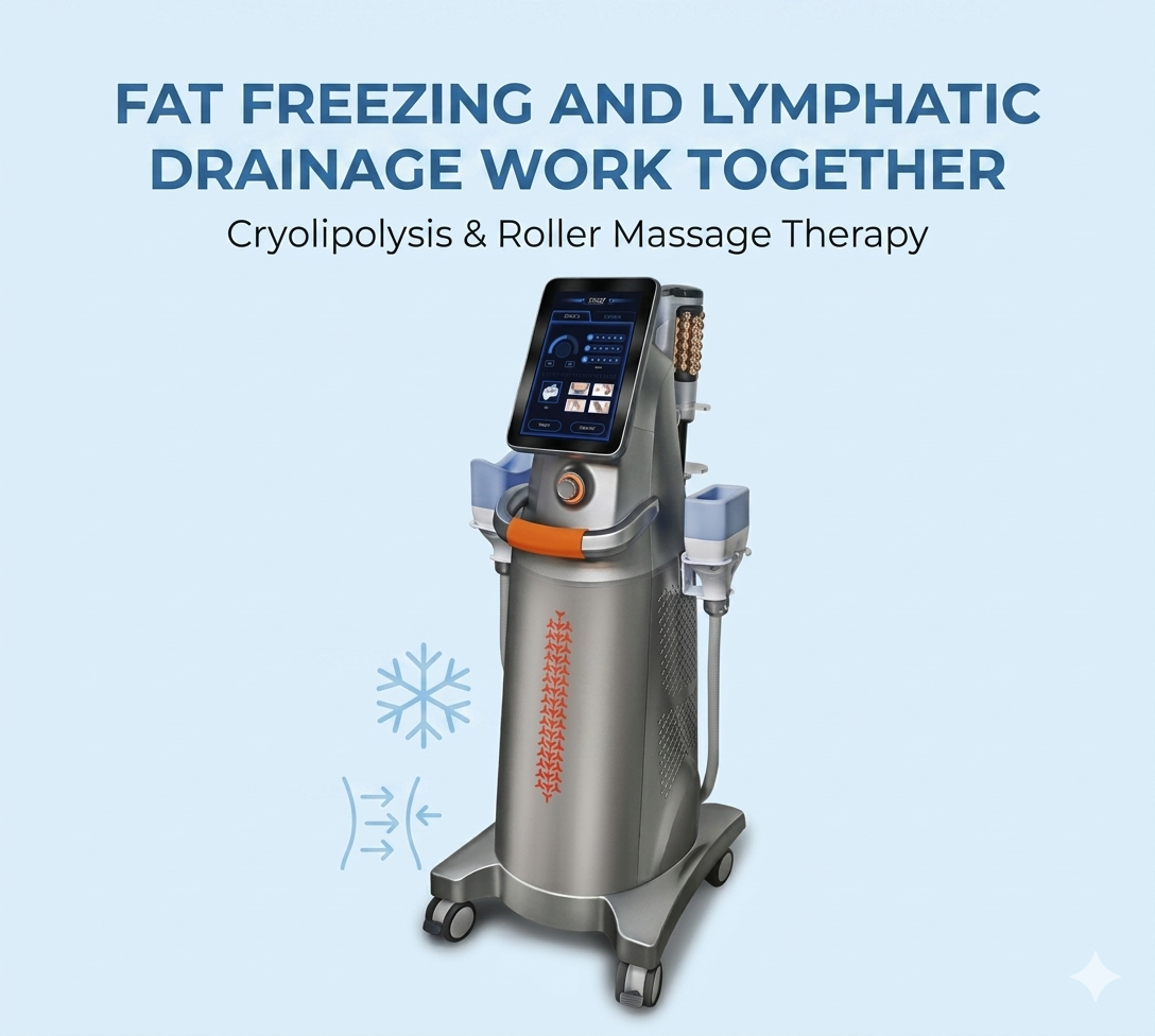 Cryolipolysis and Roller Massage Therapy How Fat Freezing and Lymphatic Drainage Work Together - shefmon
