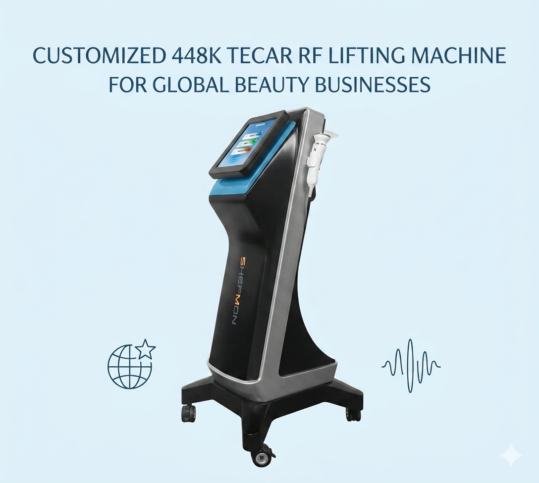 Customized 448K Tecar RF Lifting Machine for Global Beauty Businesses - shefmon