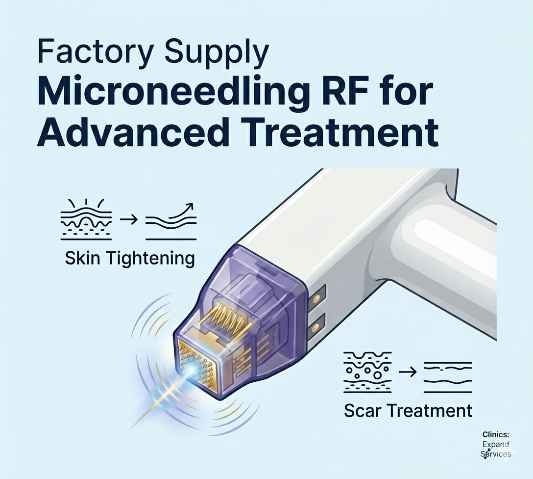 Factory Supply Microneedling RF Machine Helping Clinics Expand Advanced Skin Tightening and Scar Treatment Services - shefmon