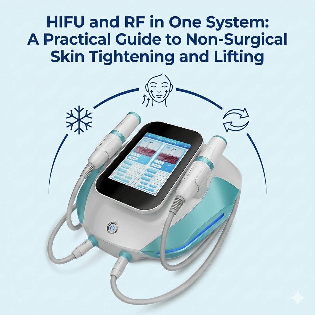 HIFU and RF in One System A Practical Guide to Non-Surgical Skin Tightening and Lifting - shefmon