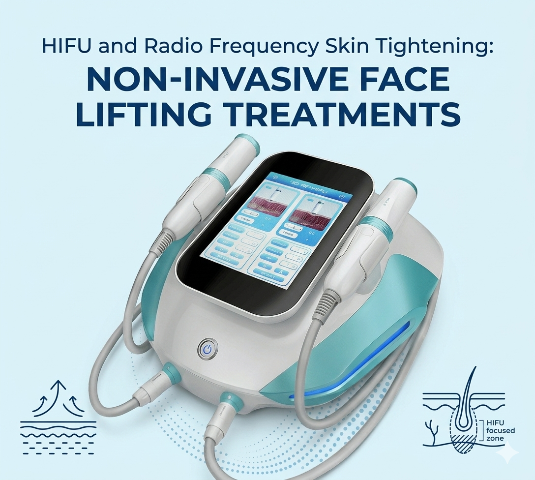 Rassodamento della pelle con HIFU e radiofrequenza: cosa fanno i trattamenti di lifting non invasivo del viso - shefmon