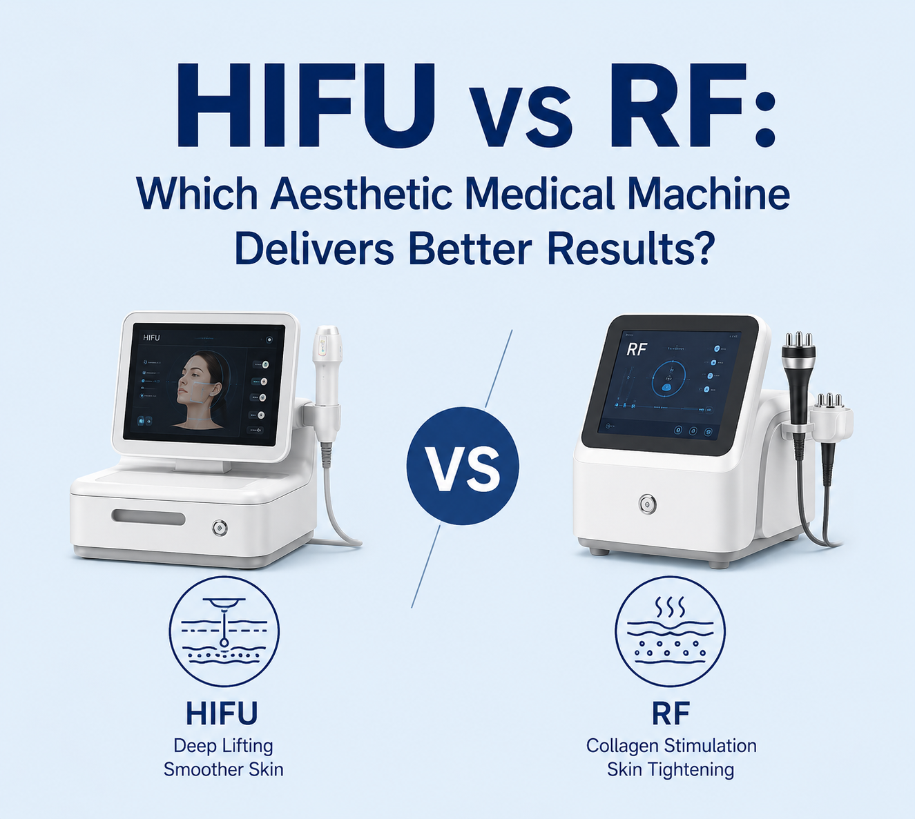 HIFU vs RF Which Aesthetic Medical Machine Delivers Better Results - shefmon