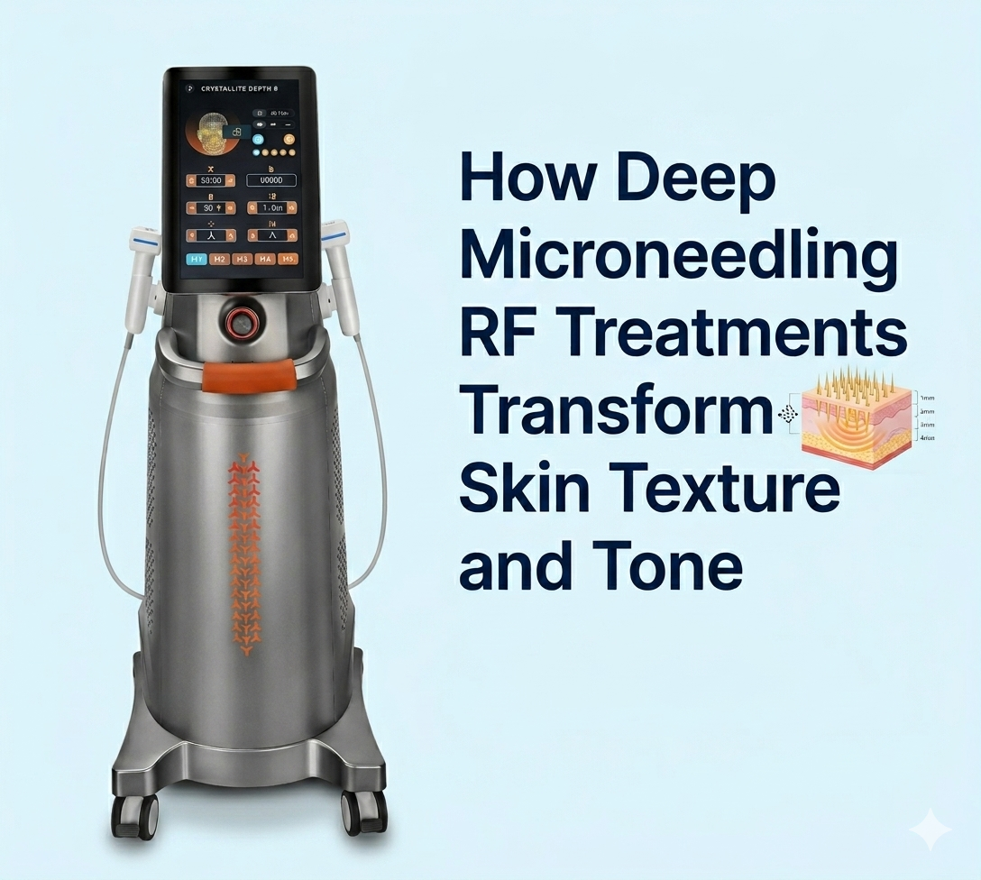How Deep Microneedling RF Treatments Transform Skin Texture and Tone - shefmon