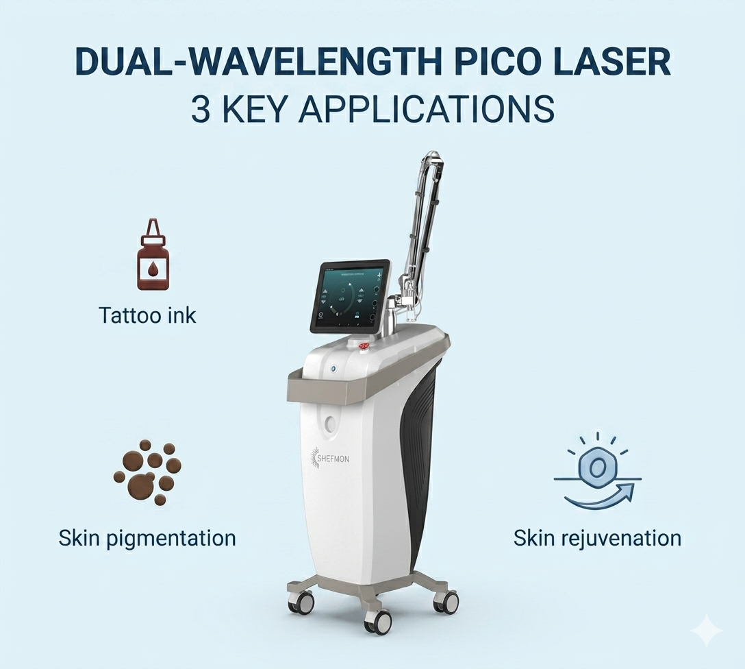 How Dual-Wavelength Picosecond Laser Systems Handle Tattoos, Pigmentation, and Skin Rejuvenation - shefmon
