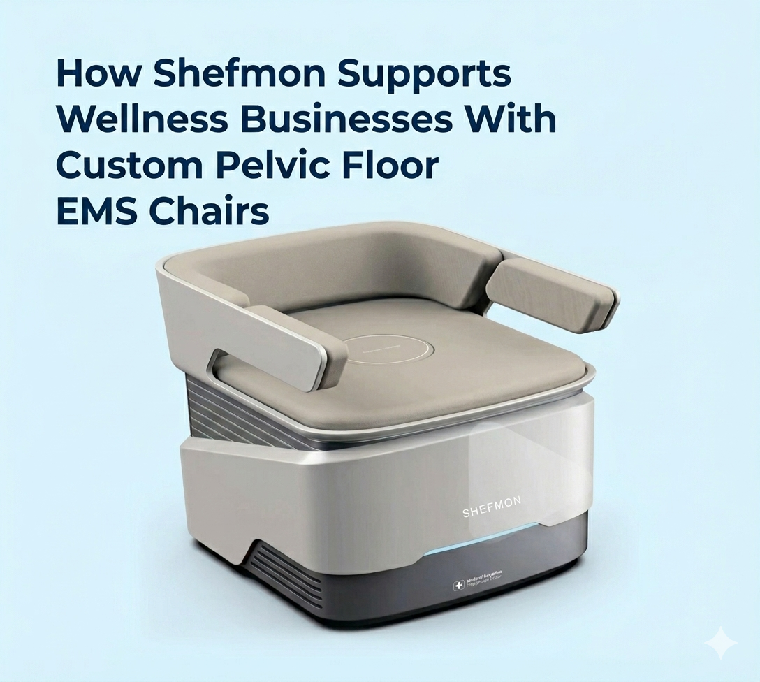 How Shefmon Supports Wellness Businesses With Custom Pelvic Floor EMS Chairs