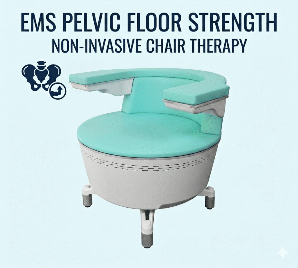 Non-Invasive EMS Chair Therapy for Pelvic Floor Strength and Postpartum ...