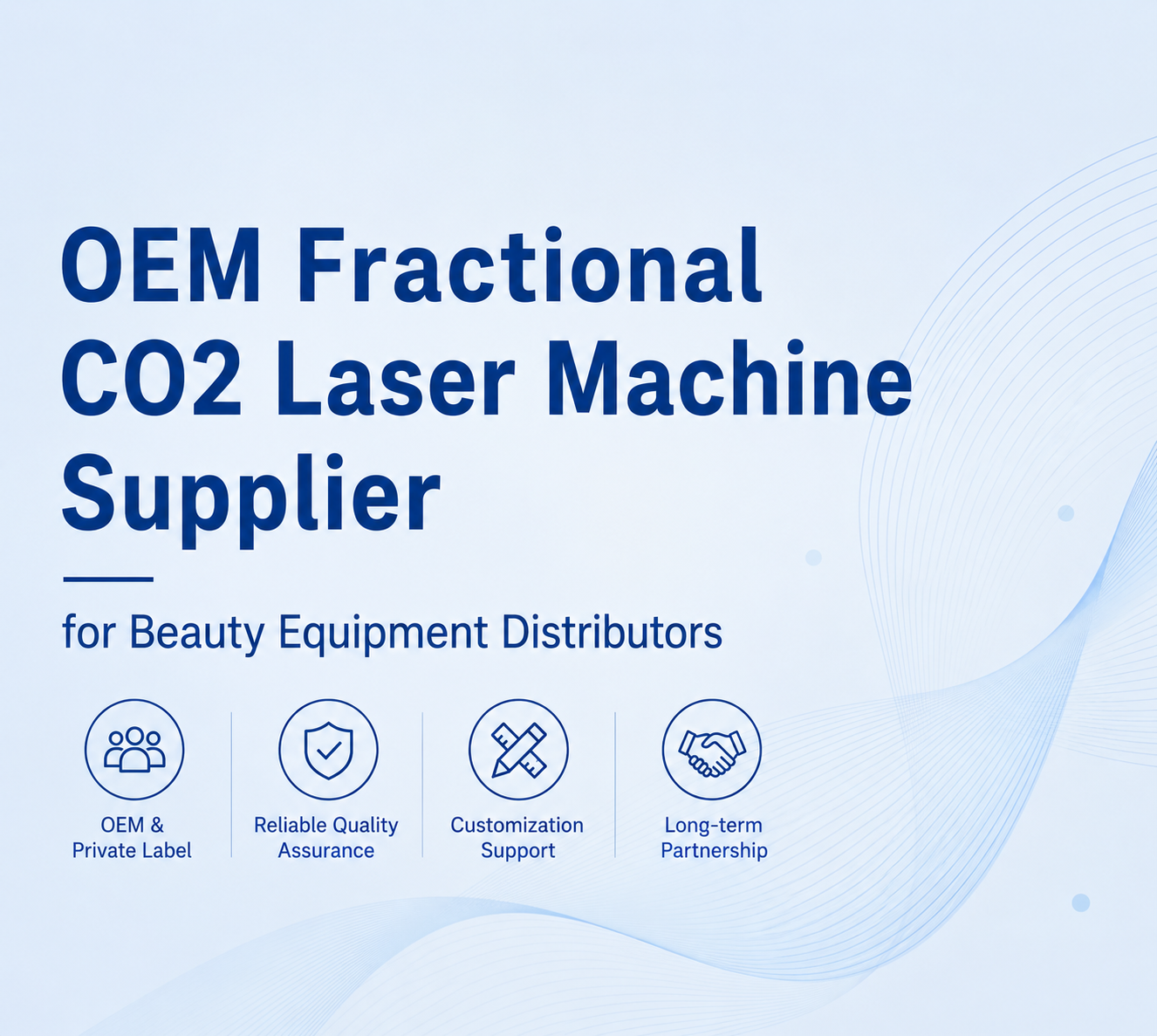 OEM Fractional CO2 Laser Machine Supplier for Beauty Equipment Distributors - shefmon