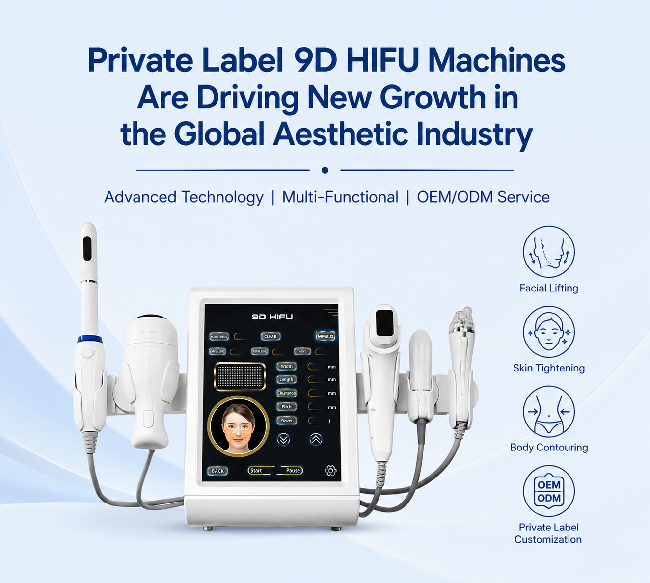 Private Label 9D HIFU Machines Are Driving New Growth in the Global Aesthetic Industry - shefmon
