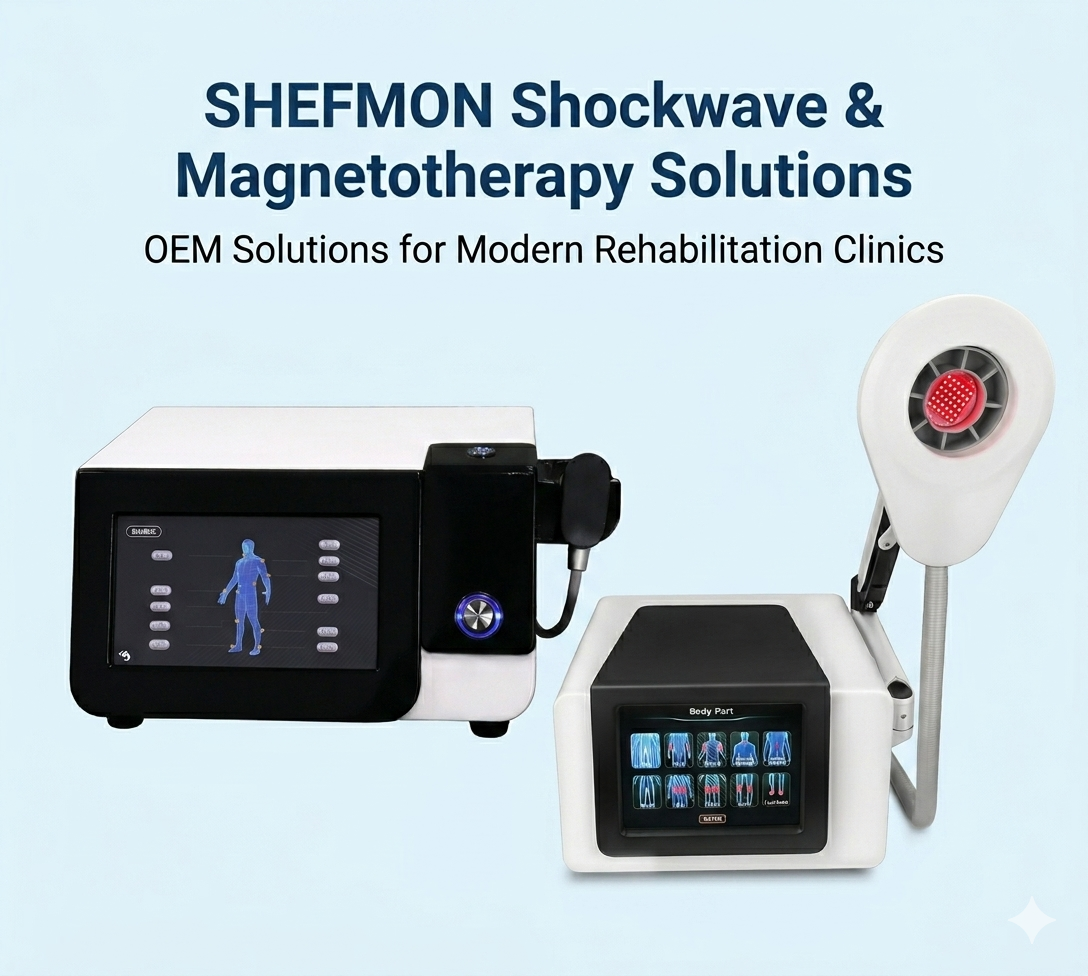 Shefmon Shockwave & Magnetotherapy OEM Solutions for Modern Rehabilitation and Wellness Clinics - shefmon