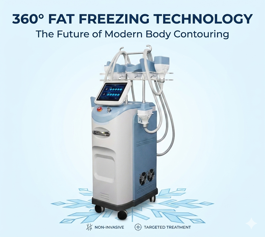 The Latest Cryolipolysis Technology How 360° Fat Freezing Machines Are Changing - shefmon