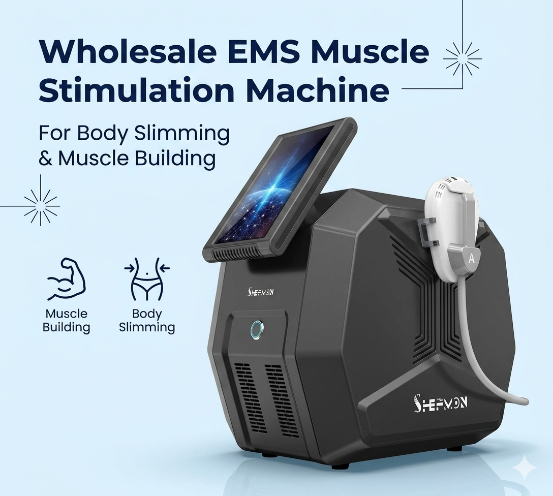 Wholesale EMS Muscle Stimulation Machine for Body Slimming and Muscle Building - shefmon