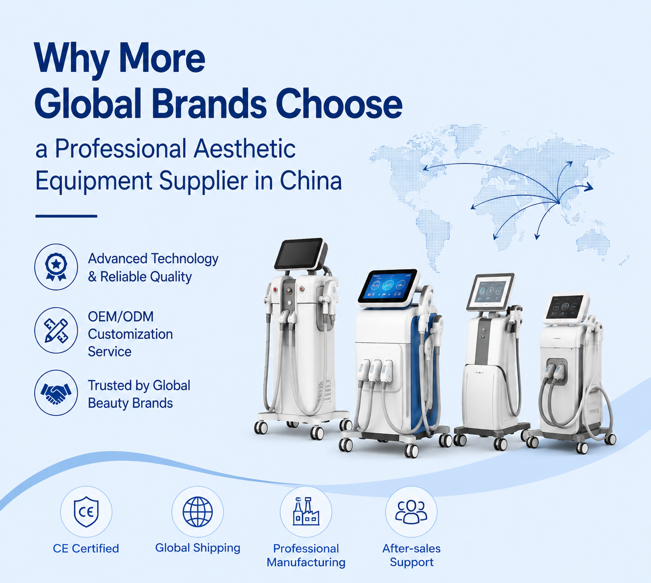 Why More Global Brands Choose a Professional Aesthetic Equipment Supplier in China - shefmon