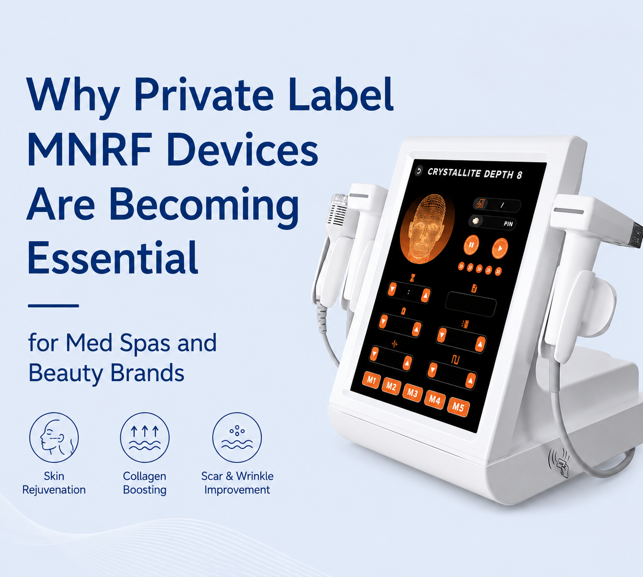 Why Private Label MNRF Devices Are Becoming Essential for Med Spas and Beauty Brands - shefmon