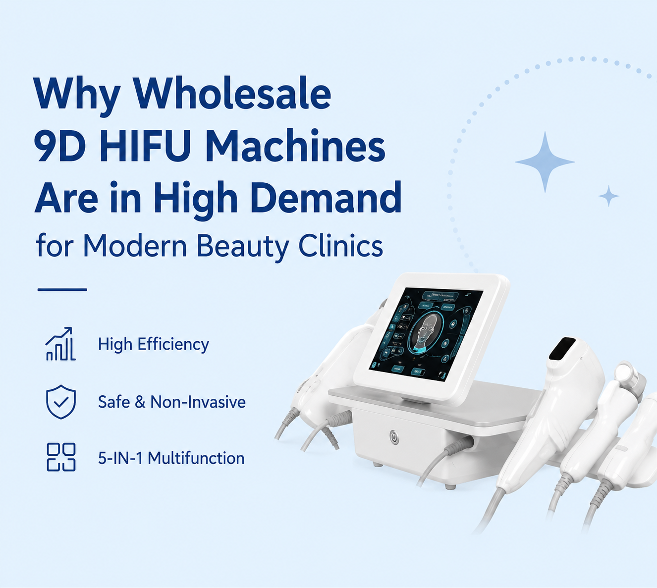 Why Wholesale 9D HIFU Machines Are in High Demand for Modern Beauty Clinics - shefmon