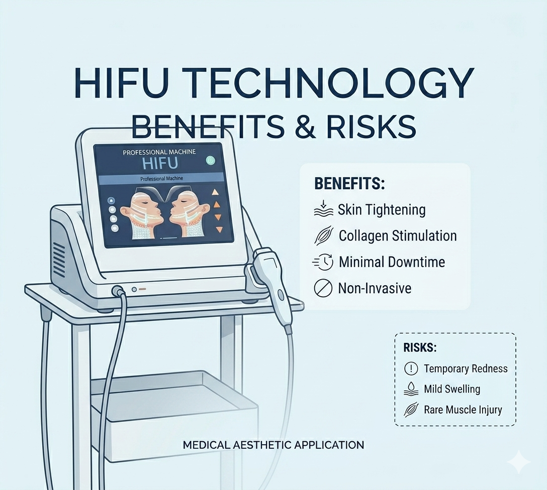 HIFU Technology in Medical Aesthetic Machines Benefits and Risks - shemfon