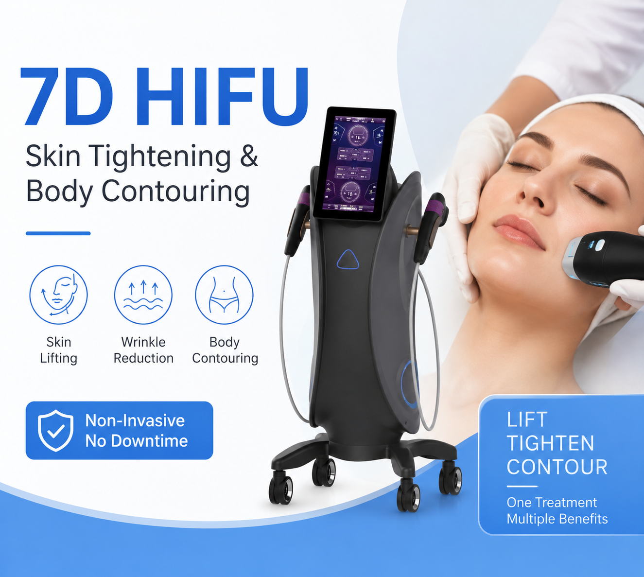 How 7D HIFU Technology Achieves Non-Invasive Skin Tightening and Body Contouring - shefmon
