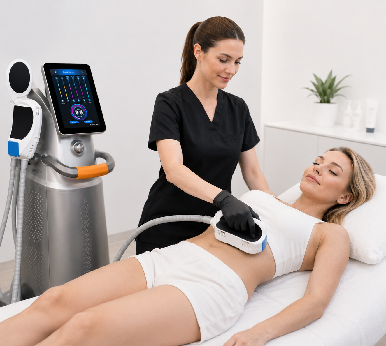 Pourquoi un salon de beauté canadien a choisi SHEFMON parmi plusieurs fournisseurs de machines EMSlim