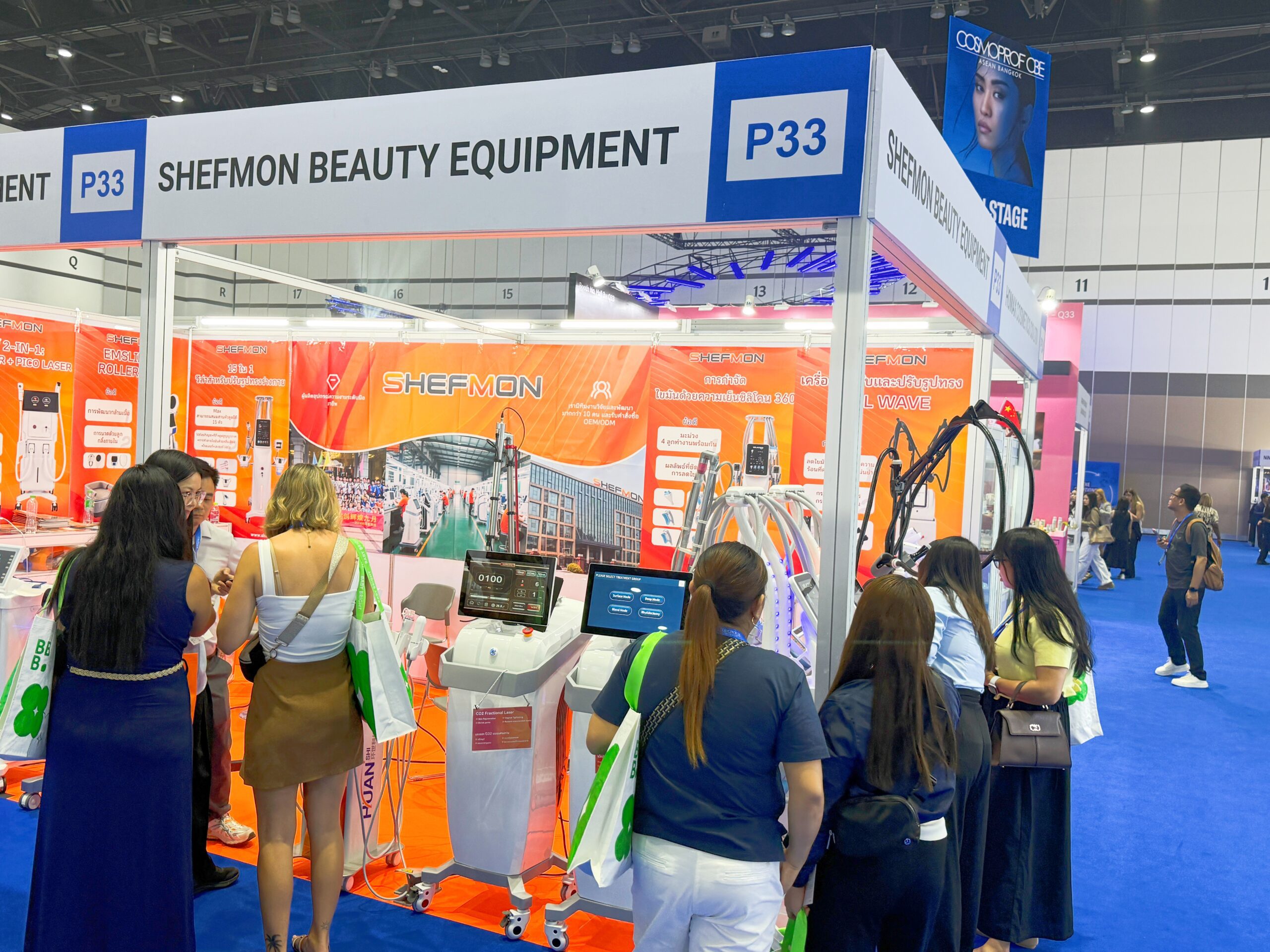 SHEFMON Showcases Advanced Aesthetic Technologies at COSMOPROF CBE ASEAN Bangkok 2026