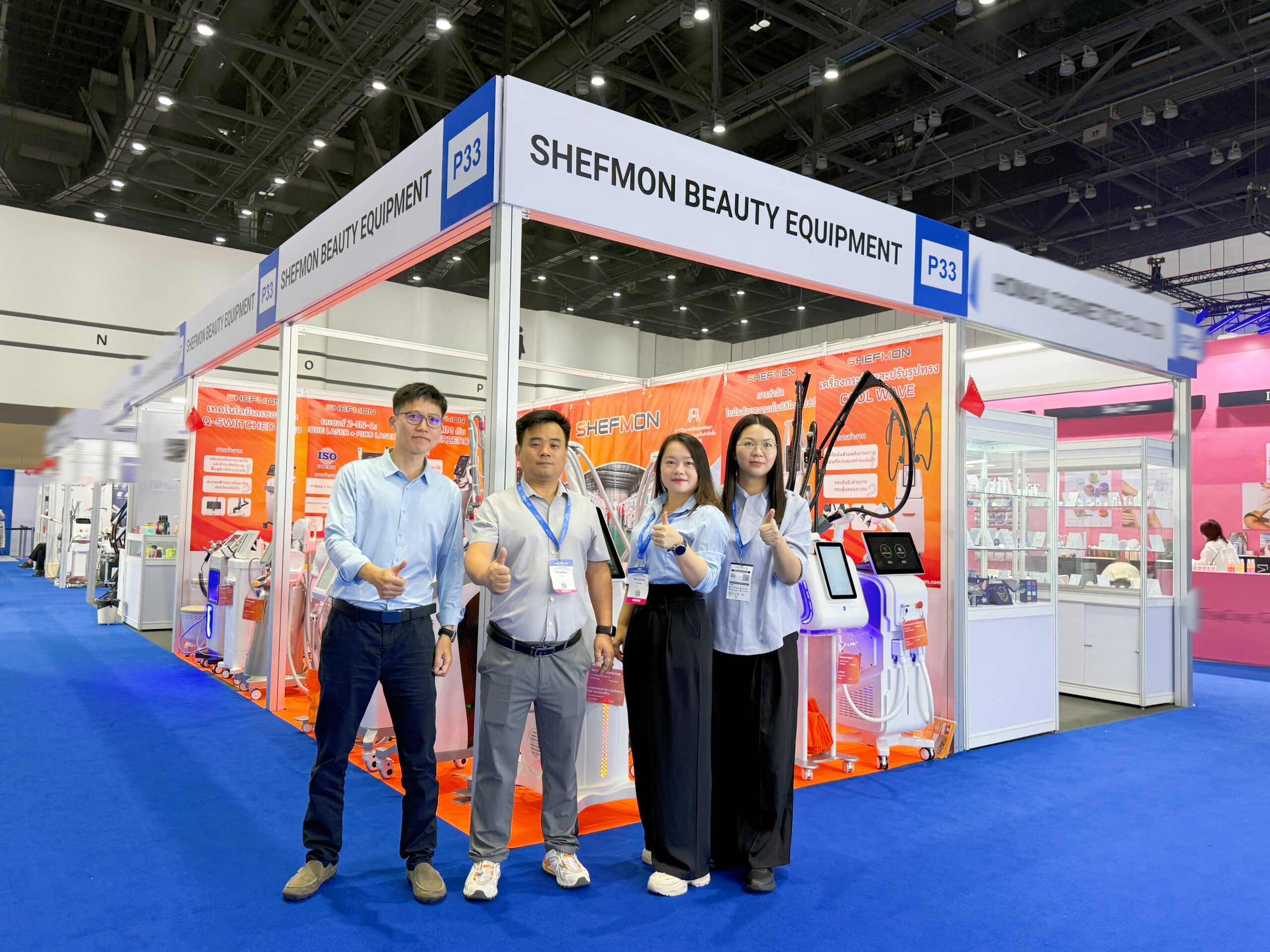 SHEFMON Showcases Advanced Aesthetic Technologies at COSMOPROF CBE ASEAN Bangkok 2026