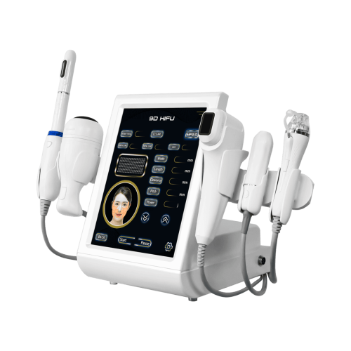 Macchina HIFU focalizzata 9D/7D Terapia HIFU 5 in 1 Ultrasuoni focalizzati ad alta intensità Terapia HIFU per la prostata Terapia HIFU per viso e vagina HIFU, Vmax HIFU, RF, Llpo HIFU Rassodamento vaginale HIFU